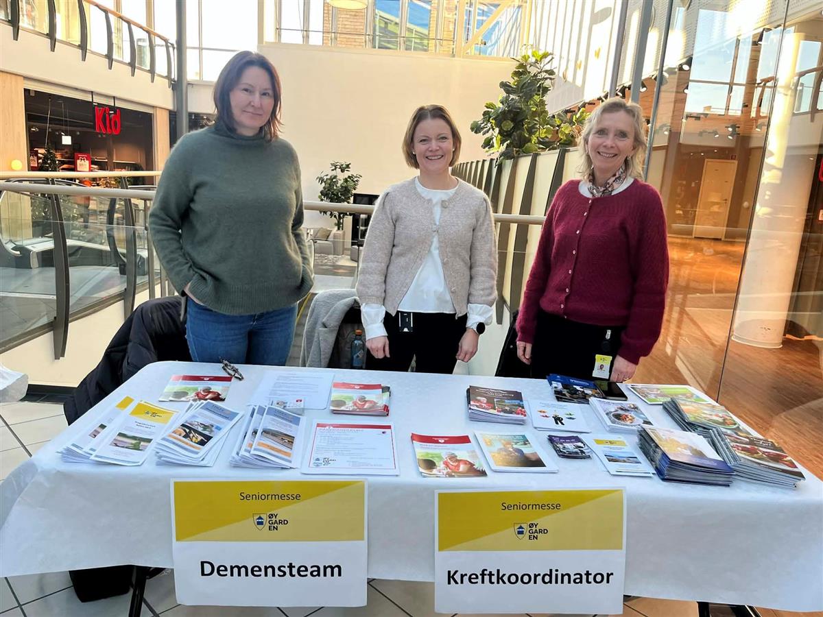 Frå seniormessa - Klikk for stort bilete