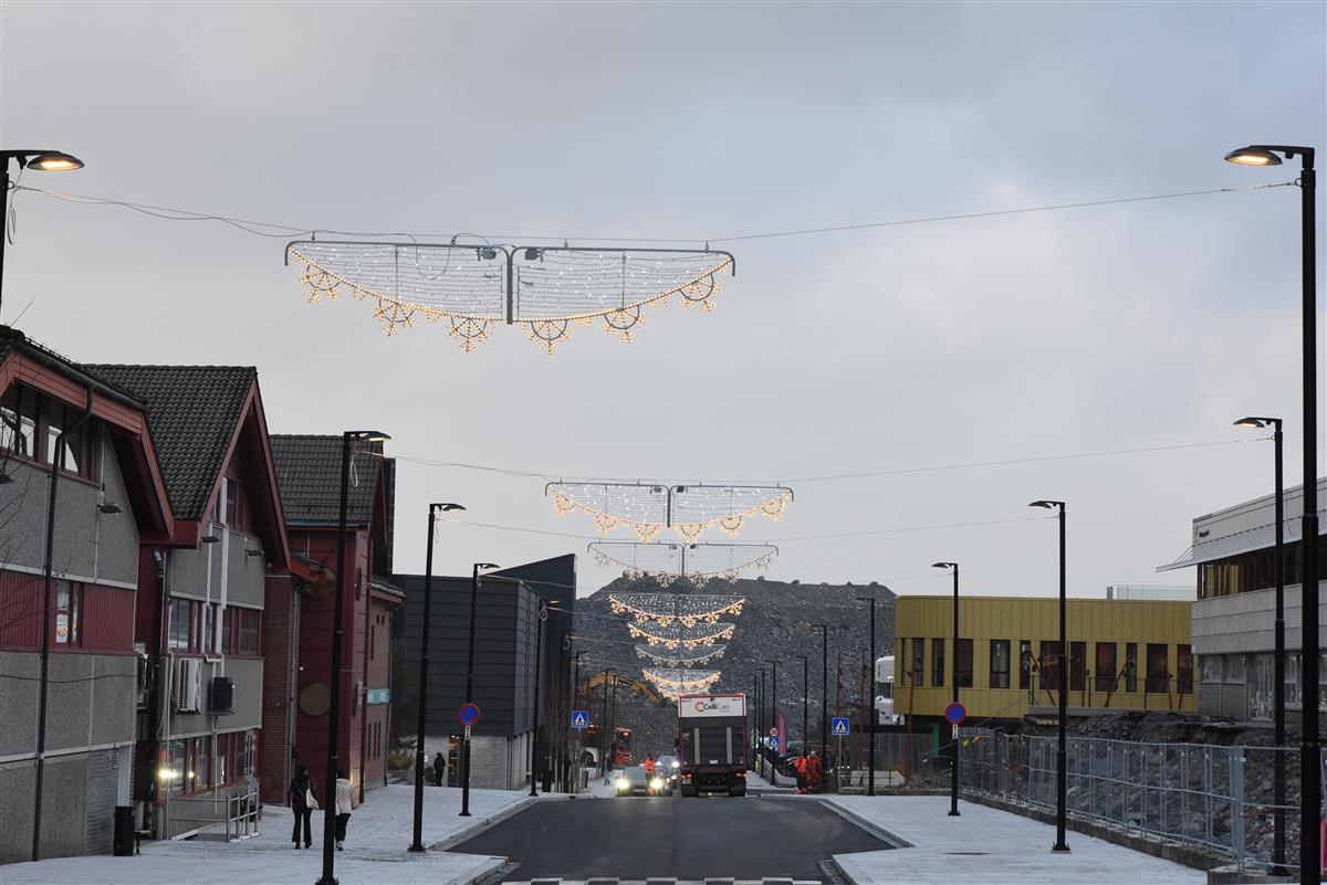 Julegata - Klikk for stort bilete