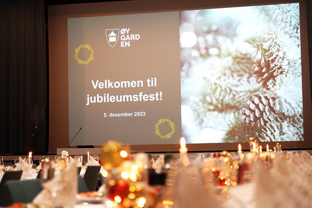 Jubileumsfest for tilsette i Øygarden kommune - Klikk for stort bilete