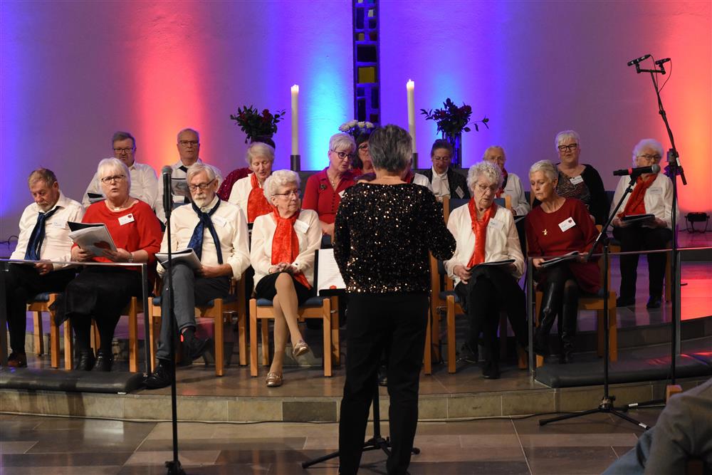 frå konserten - Klikk for stort bilete